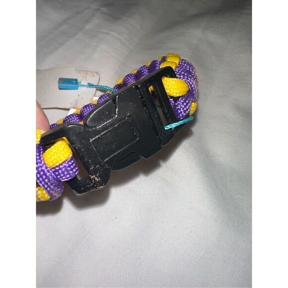 NFL Minnesota Vikings Woven Bracelet NIP - Picture 2 of 3